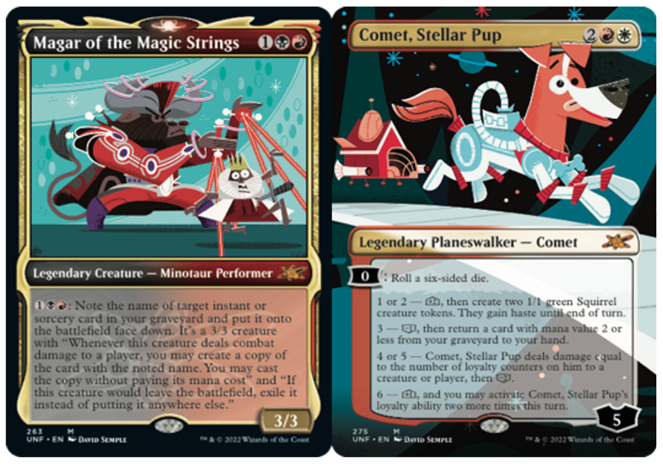 Magar of the Magic Strings and Comet Stellar Pup | Bastion