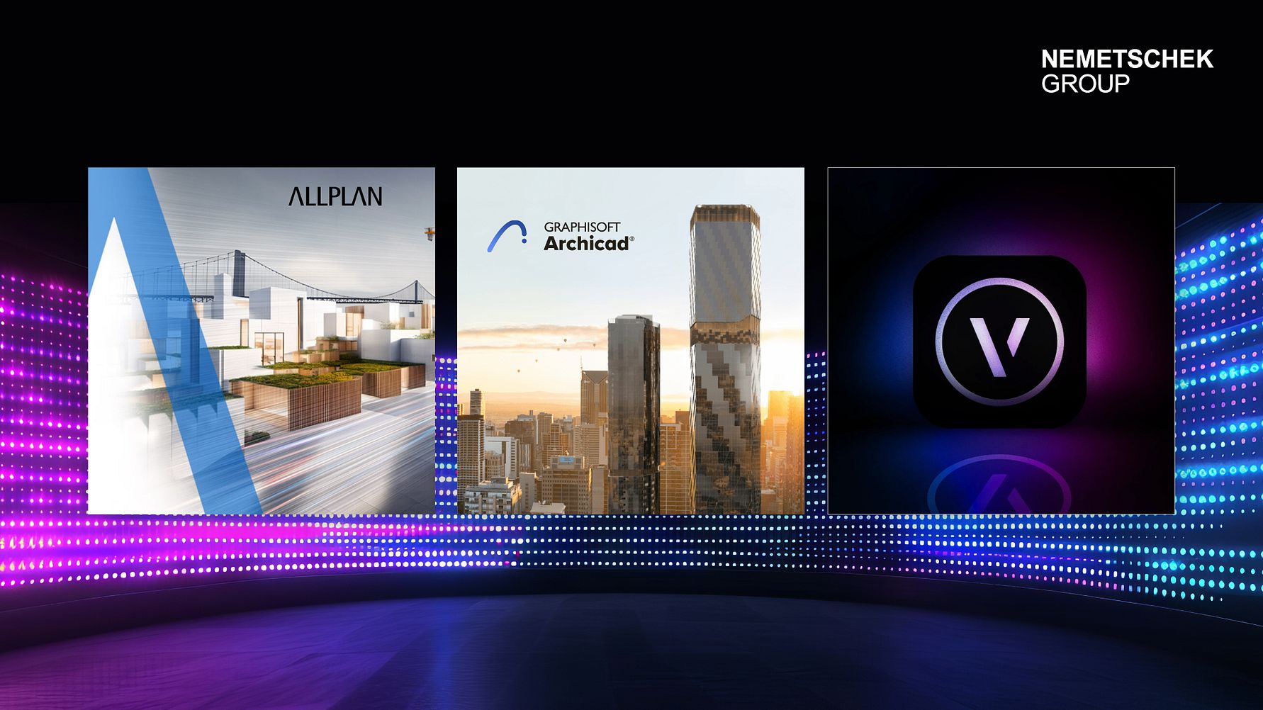Nemetschek Group stellt mit Allplan 2025, Vectorworks 2025 und Archicad