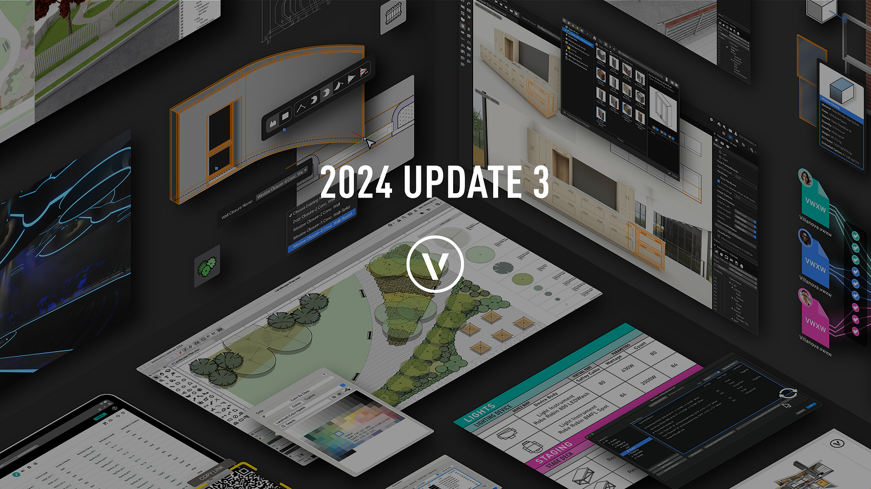 Vectorworks 2024 Update 3 bietet neue Möglichkeiten für Planerinnen