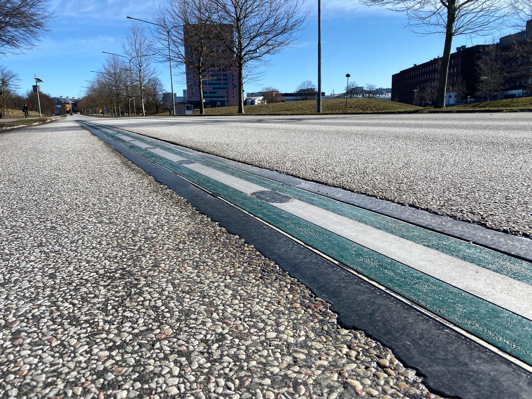 Skånsk elväg vintertestas i Norrland