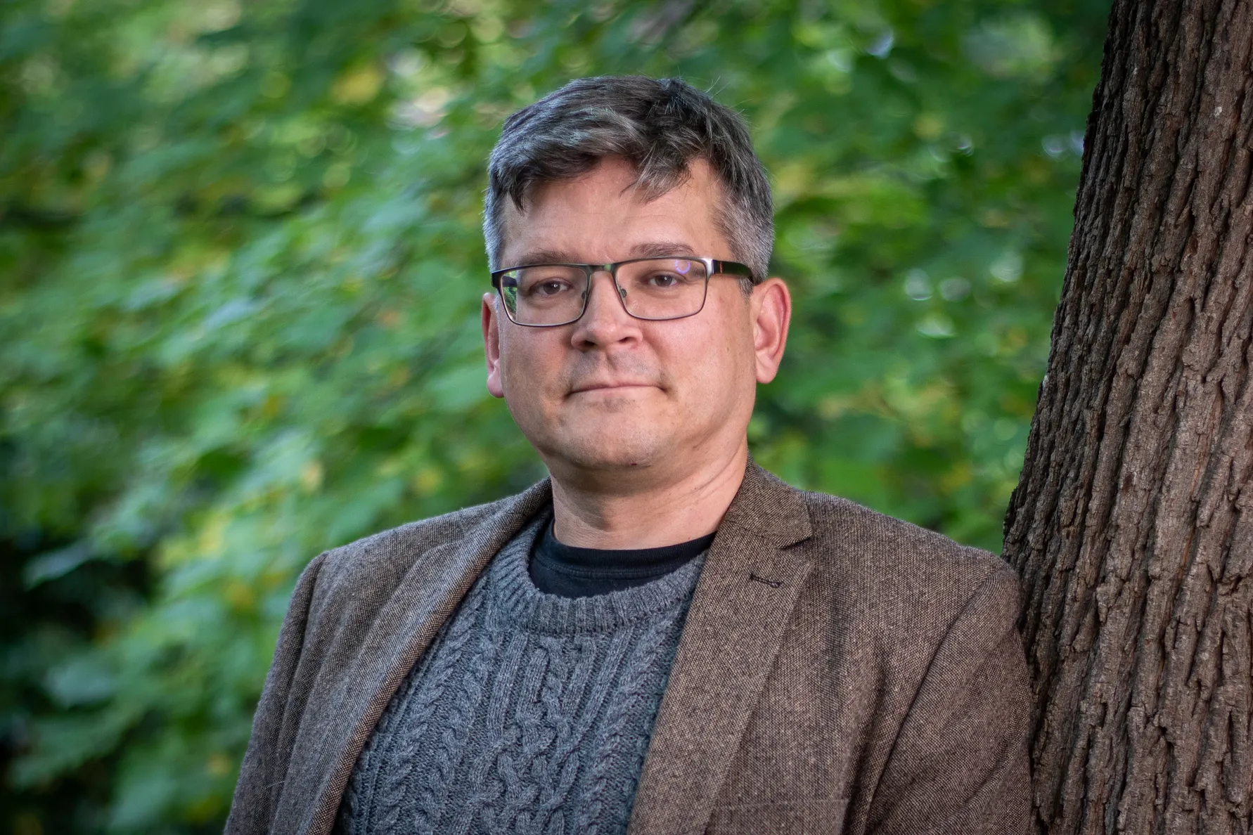 Författaren Mårten Lind, årets Disapristagare. Foto: Cajsa Lithell