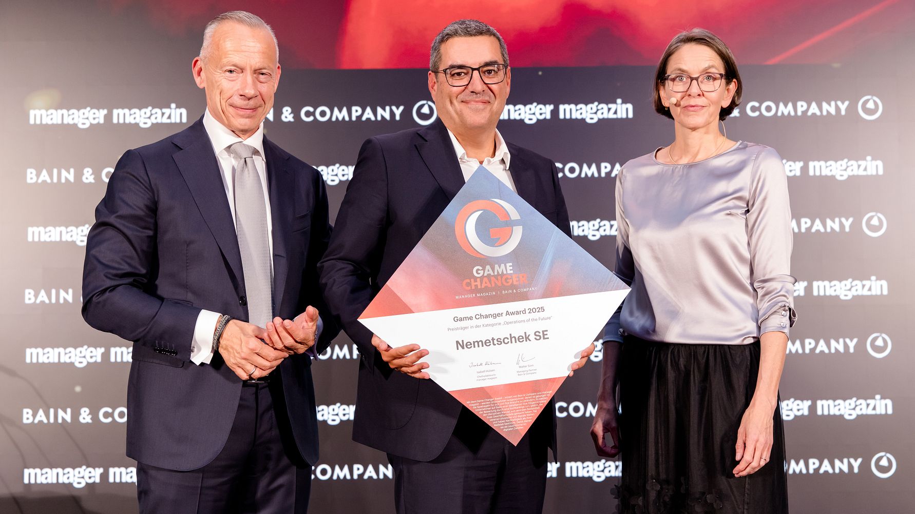 Nemetschek Group erhält Game Changer Award 2025
