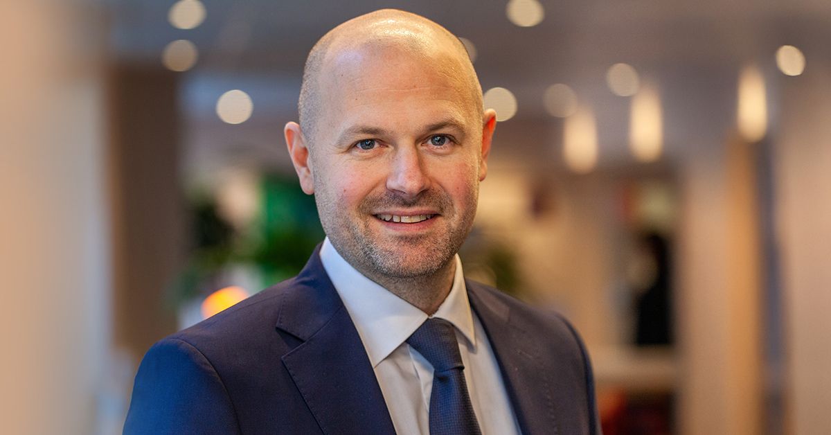 Mathias Collén, vd för Afa Försäkring.