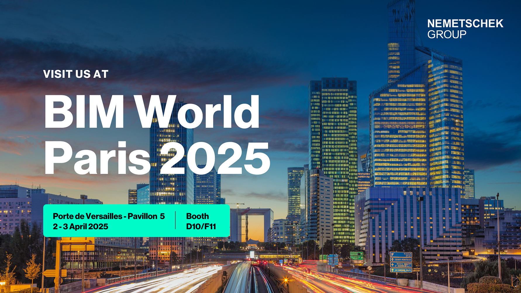 Nemetschek Group at BIM World 2025: Focus on artificial intelligence and sustainability