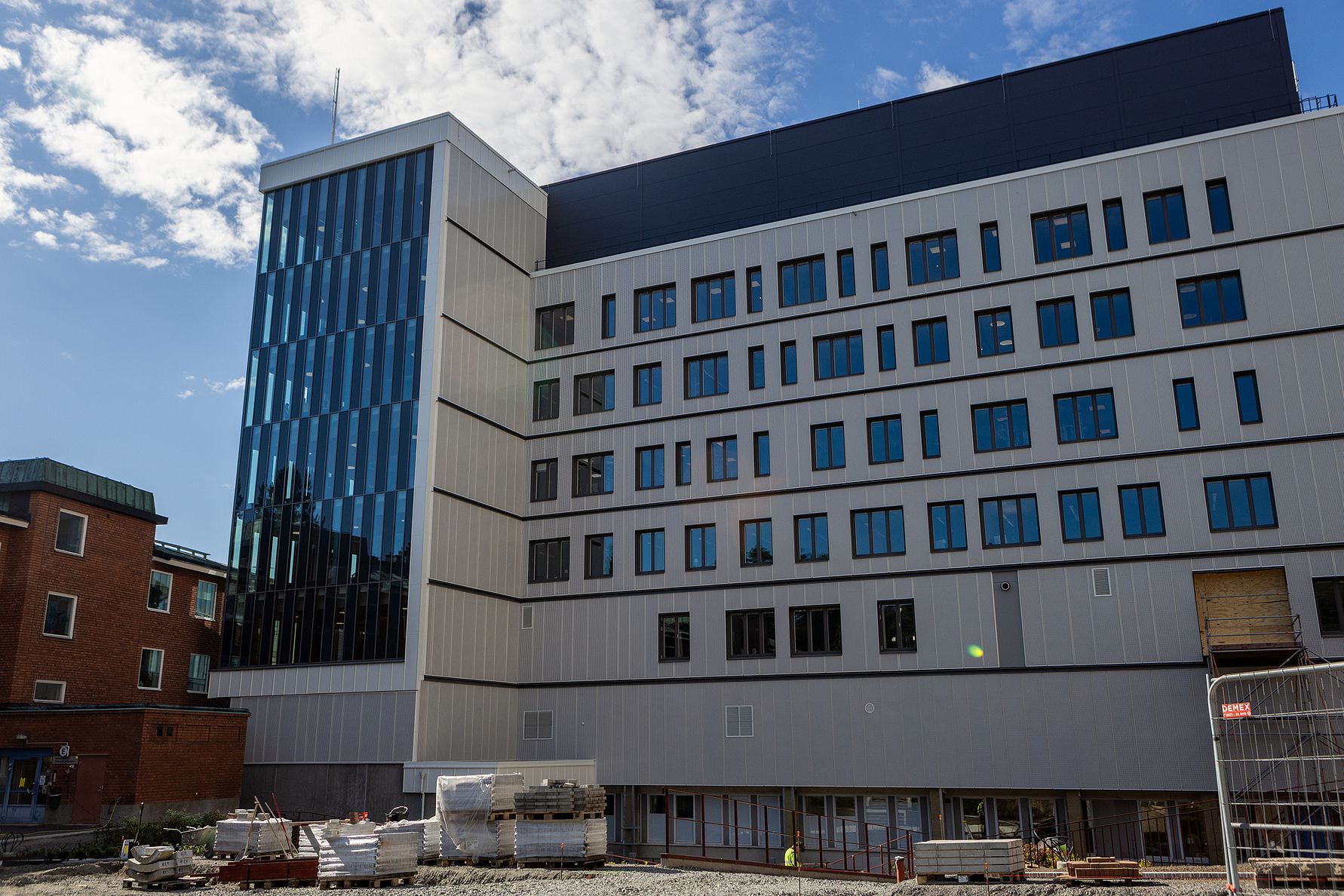 Nya hus 9 på Falu lasarett.