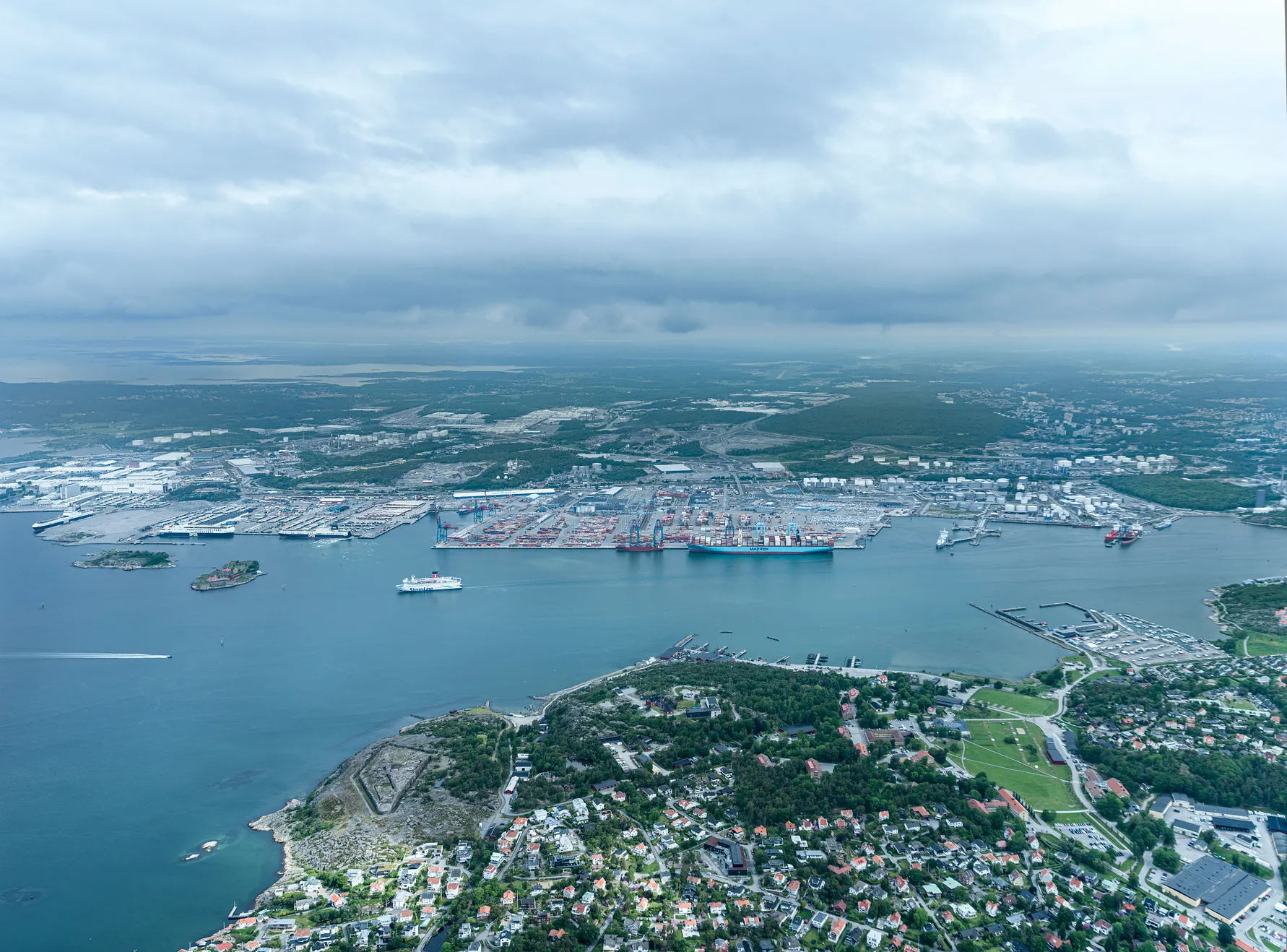 Göteborgs hamn. Bild: Göteborgs Hamn AB.
