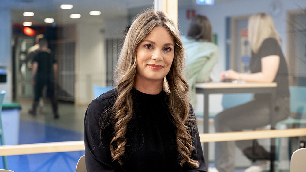 Cecilia Stenhammar, ekonomichef på Curt Nicolin Gymnasiet i Finspång