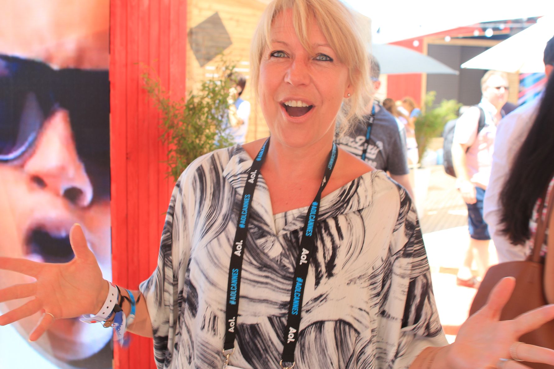 Camilla Wallander, CEO, Berghs School of Communication in Cannes 2016