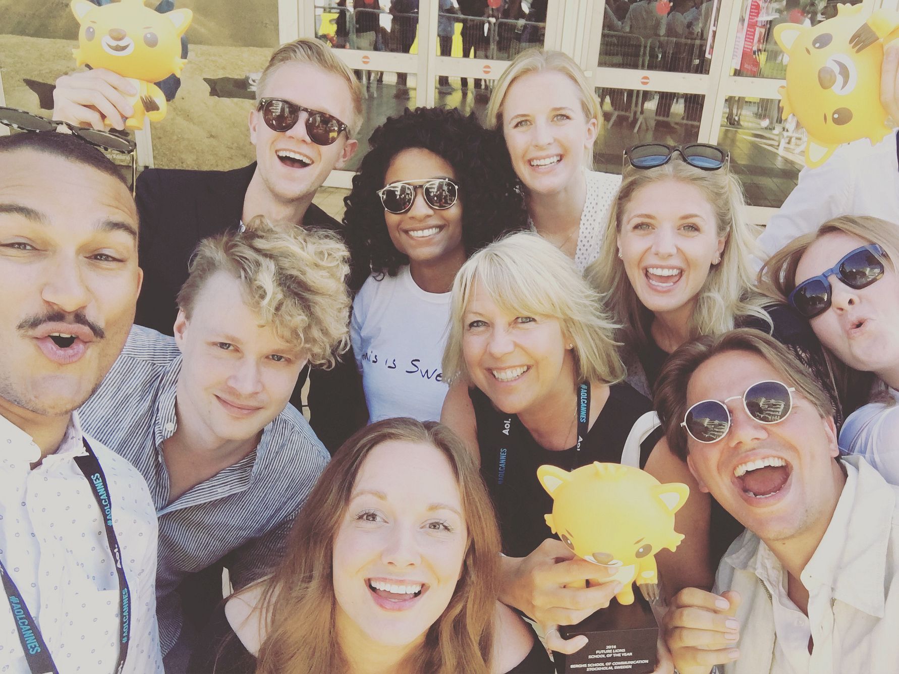Christopher Waldekrantz, Sebastian Brännén, Maria Lashari, Olga Lillienau, Amelie Farmer, Filip Myringer, Ebba von Zweigbergk, Sofia Bleiweiss, Tobias  Lundqvist och Camilla Wallander