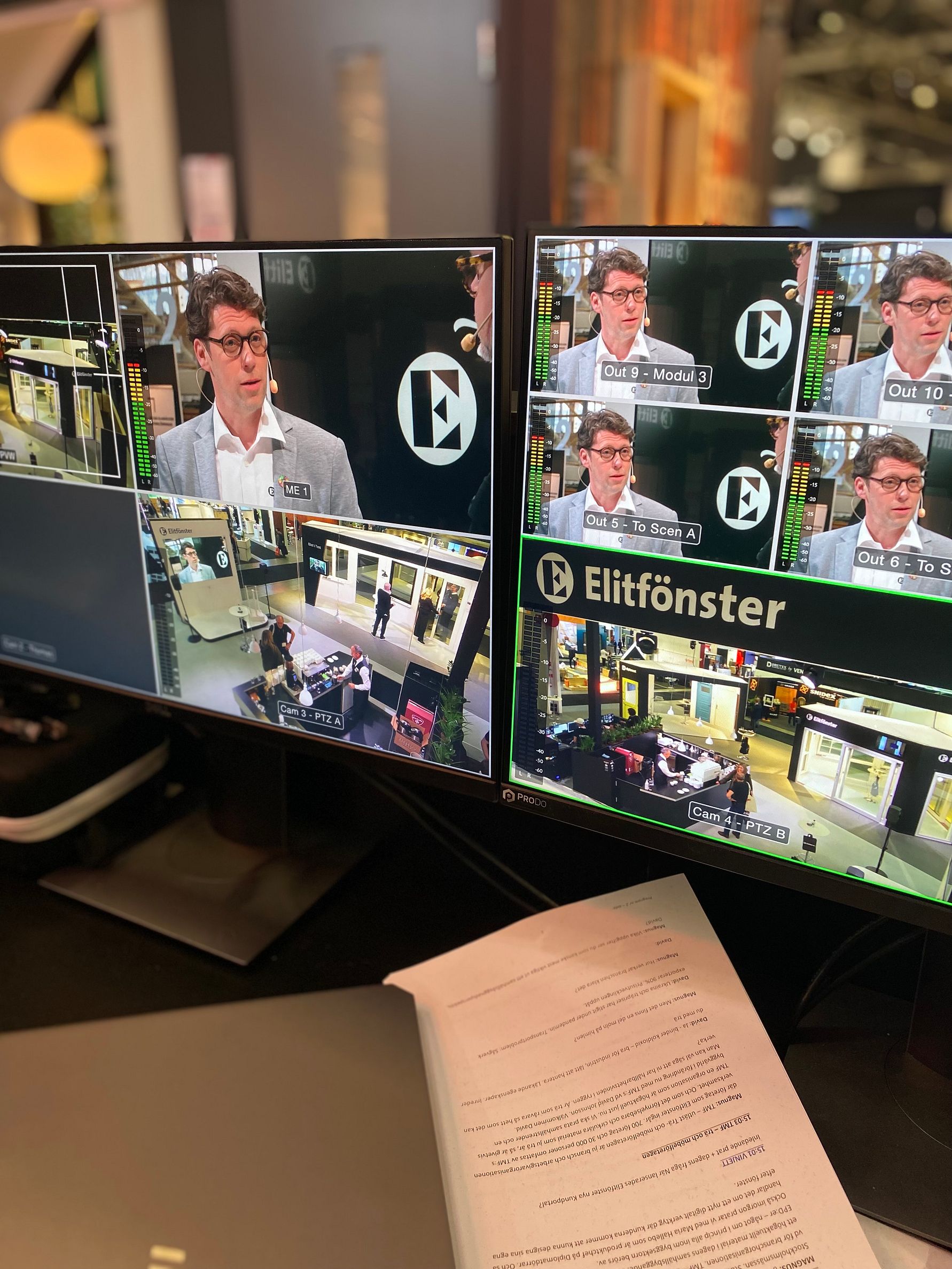 Studio Elitfönster live från Nordbygg. 
