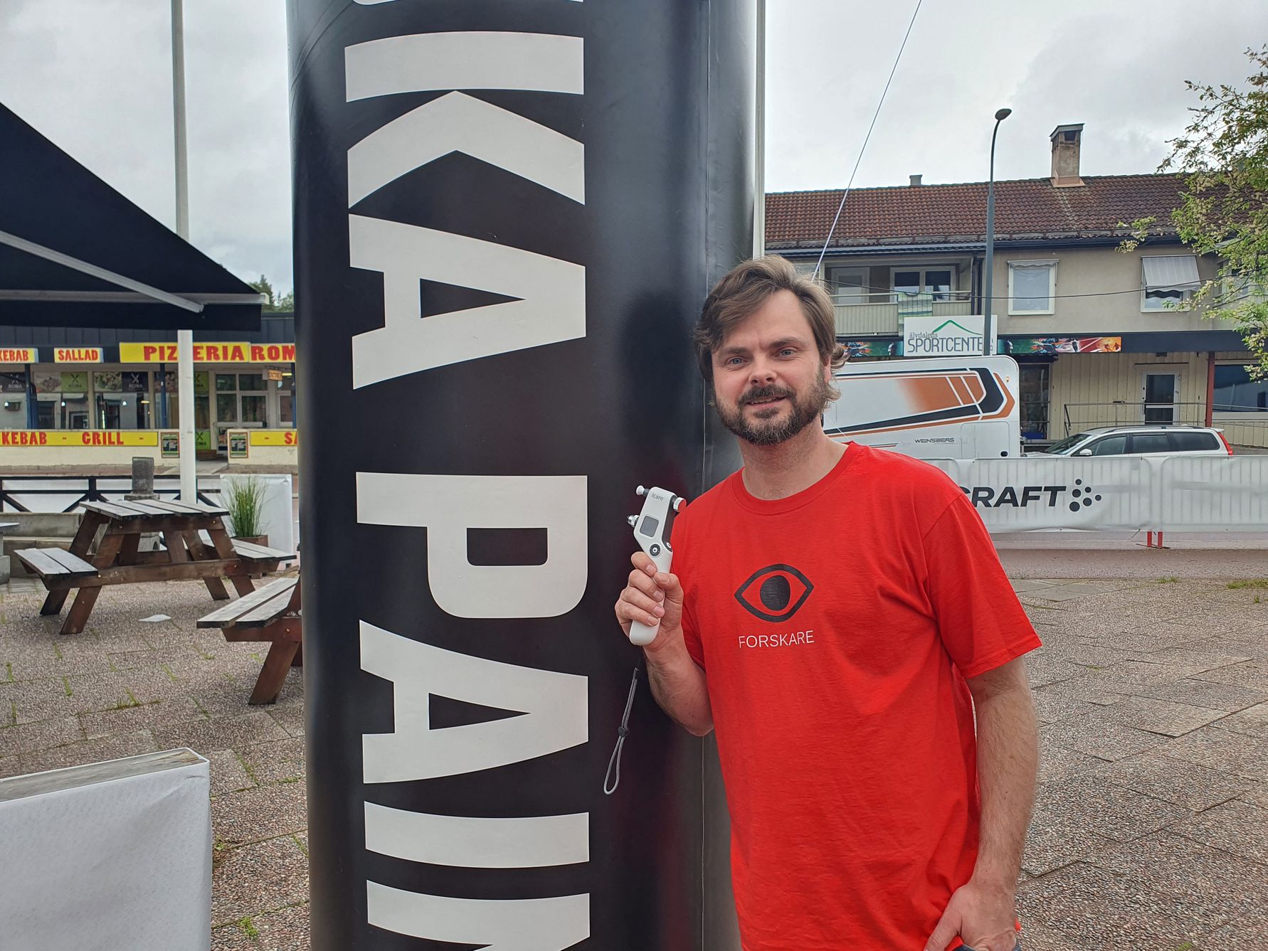 Björn Lindström, ögonläkare vid Falu Lasarett och forskare.