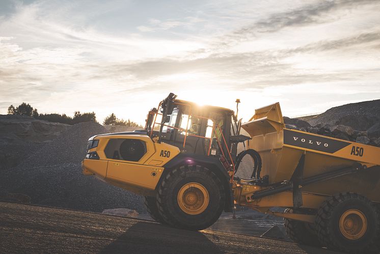Volvo A50 dumper - ny modell i familjen
