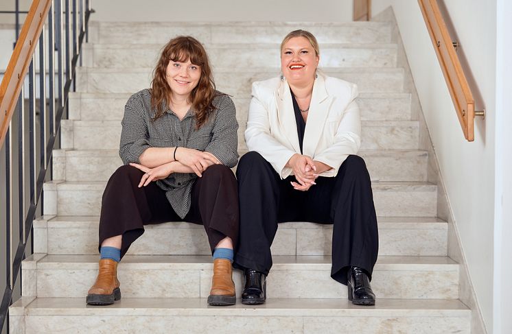 Lovisa T Onnermark och Alma Lindé