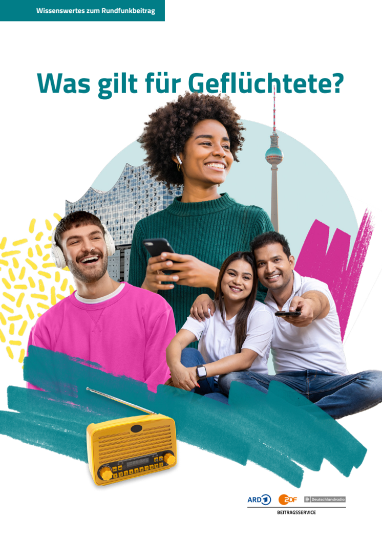 Infobroschüre für Geflüchtete und Helfer in deutscher Sprache 