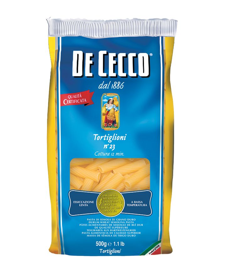 Tortiglioni 500 g De Cecco