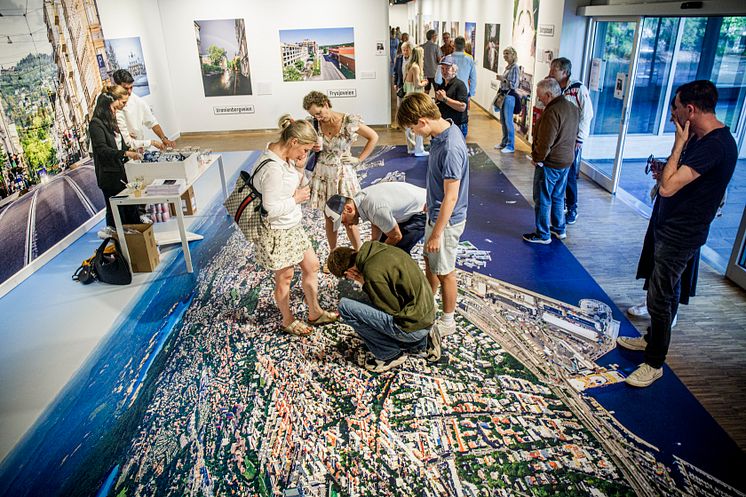 Fra utstillingen "Gata di" på Gamle Munch Museum som fant sted fra 15. juni til 14. juli