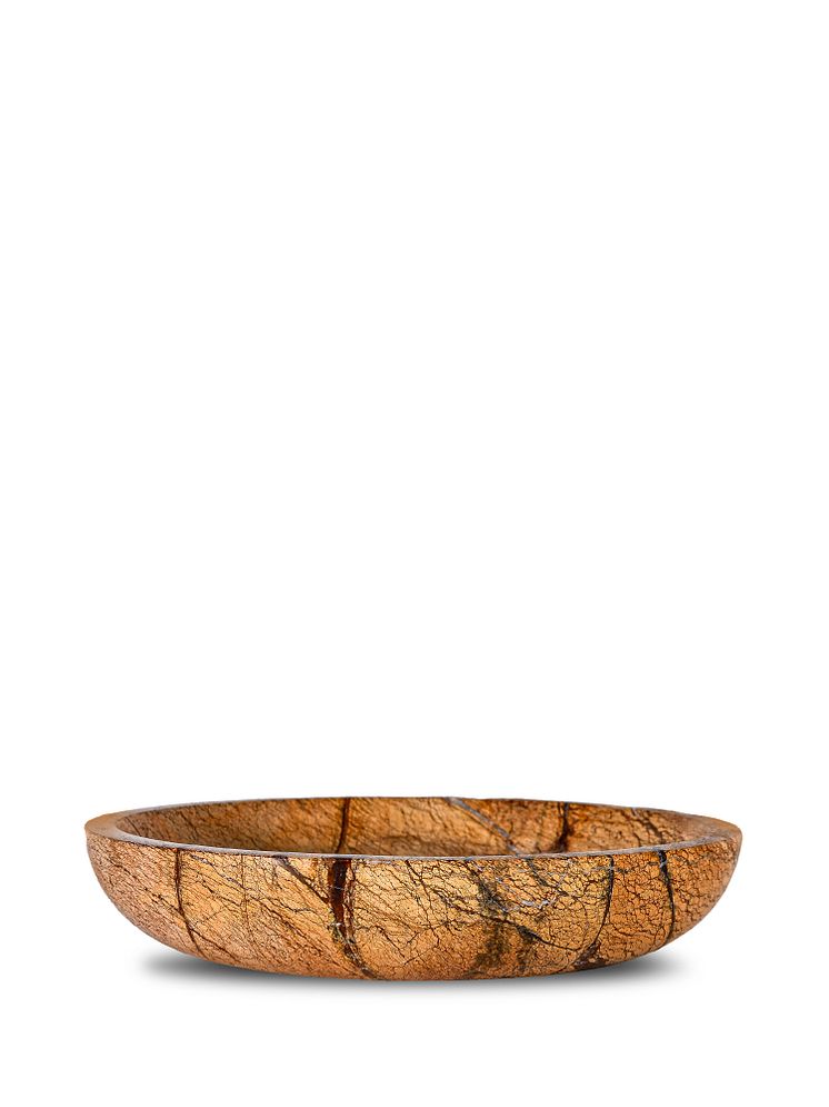 Sten bowl large brown
