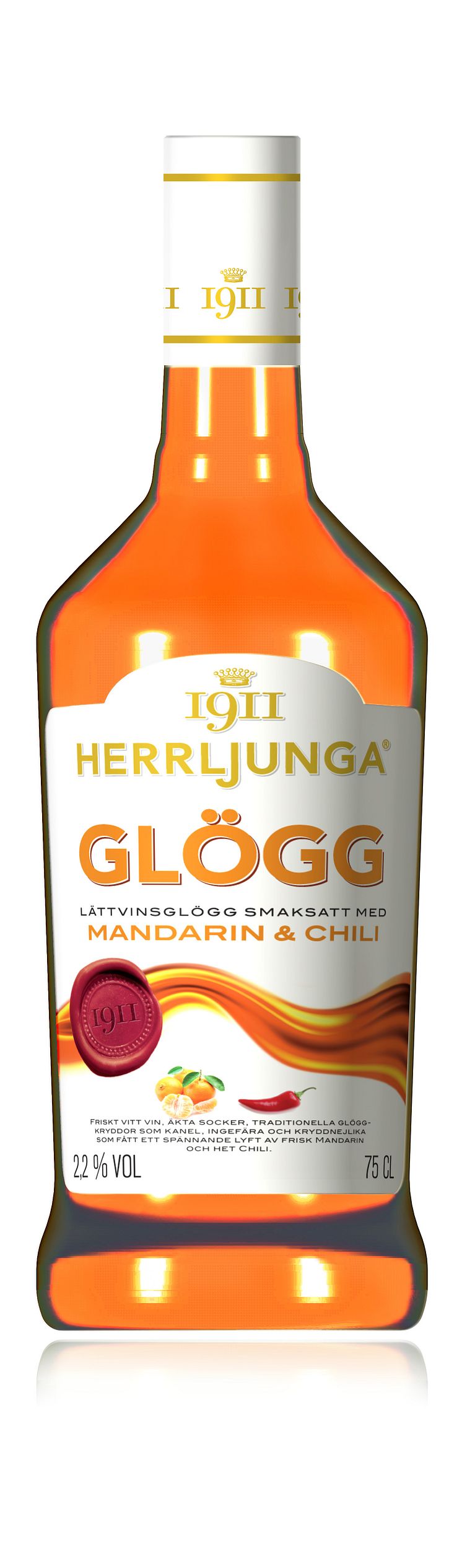 Herrljunga 1911 Lättvinsglögg - Mandarin & Chili