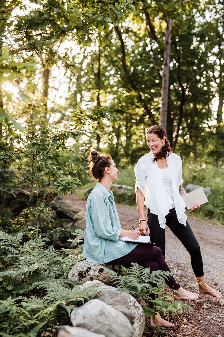 Johanna Alvin och Jennie Wadsten Sharma