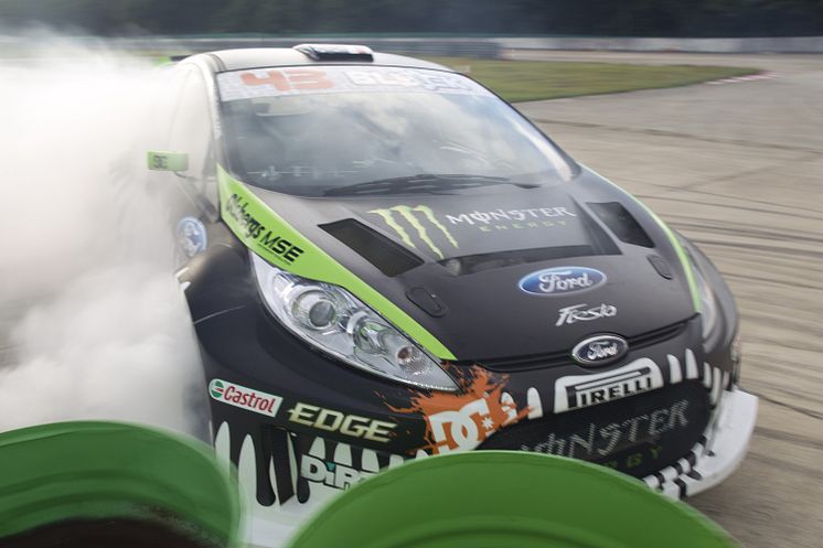 Ford i samarbete med Ken Block om Gymkhana World Tour