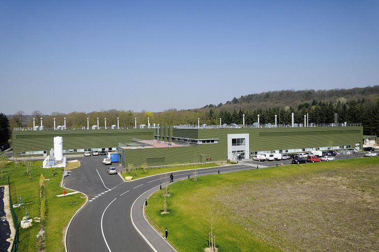 Renaults testcenter for elbiler i Lardy - Frankrig