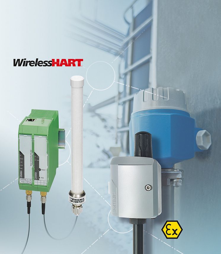 Wireless HART produkter fra Phoenix Contact modtager industriel pris