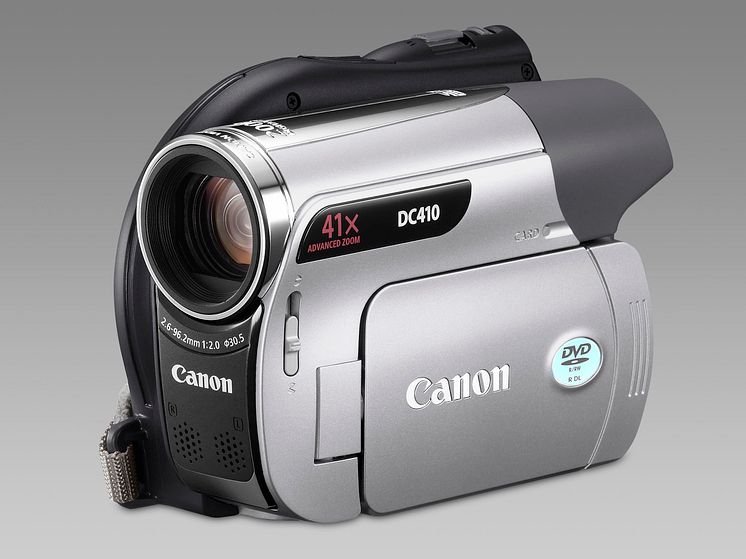 Videokamera DC410 från sidan