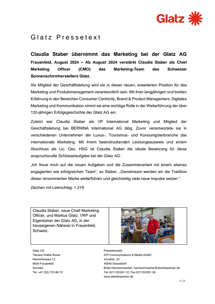 Glatz_neue Marketingleitung Claudia Staber.pdf