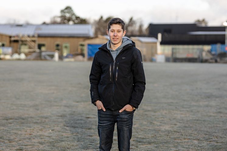 Hugo Andersson, Olinsgymnasiet, Götene