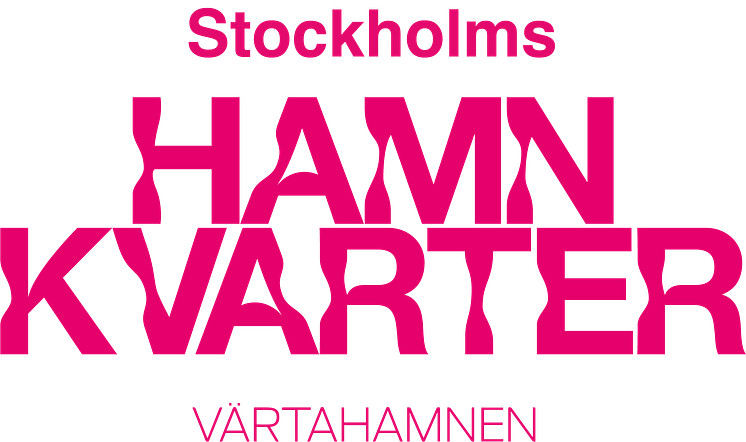 Stockholms Hamnkvarter Logotyp Sekundär Rosa