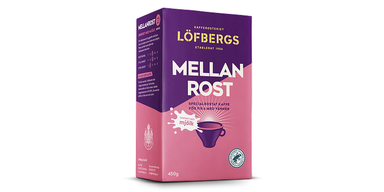 Lofbergs Mellanrost Perfekt med Mjölk