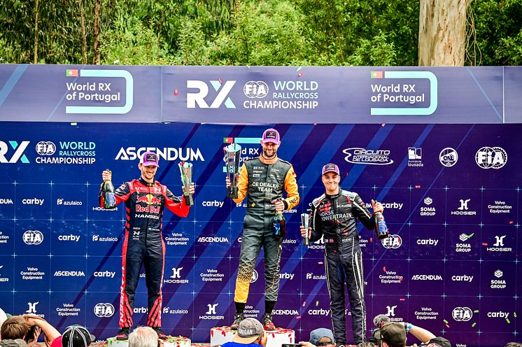 Prisutdelning i World RX of Portugal 2025