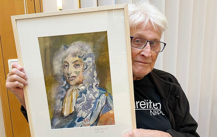 Konstnären StefanTeleman 