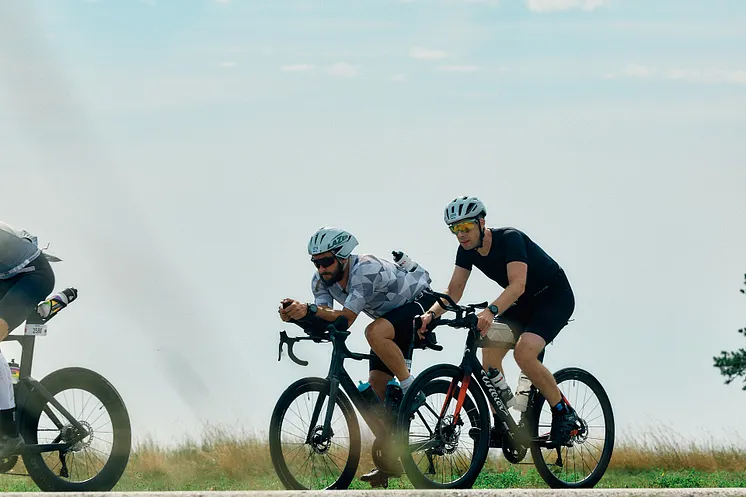 Cyklister under Ironman Kalmar