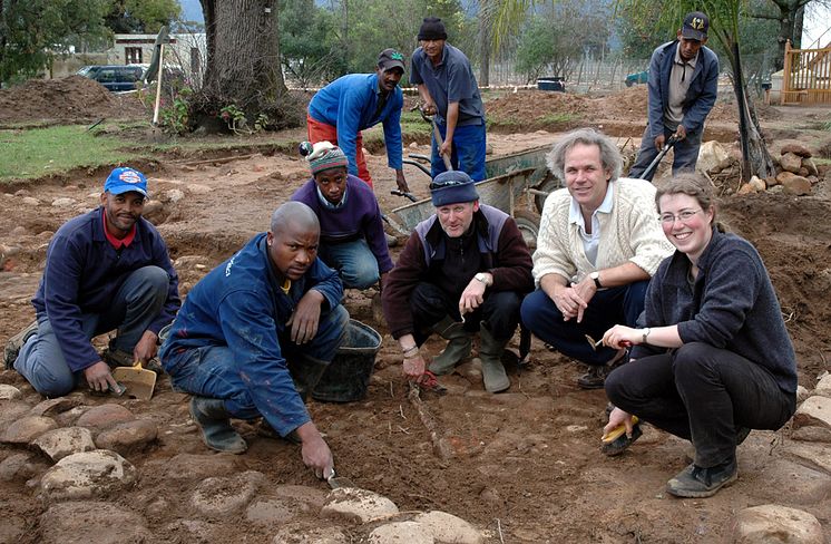 Utställningen Digging for democracy: 04_The dig at Solms Delta