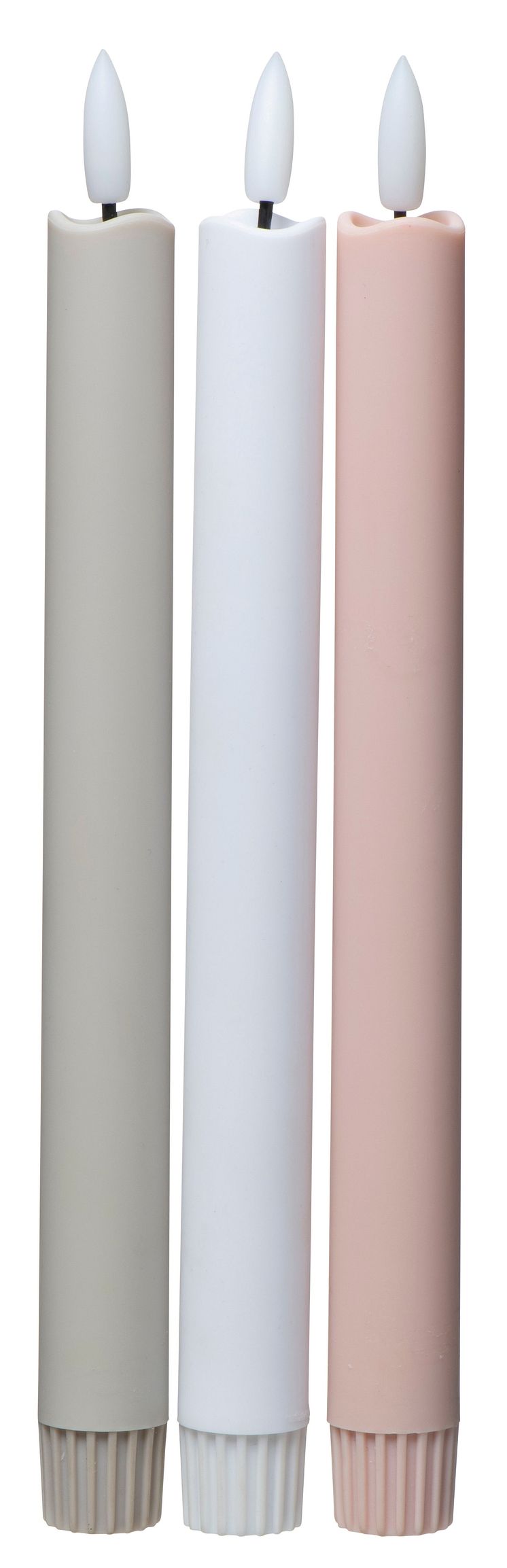 NYHET! LED candle Sanda 25 cm 2 pack Mixed colors 4,99 EUR.jpg