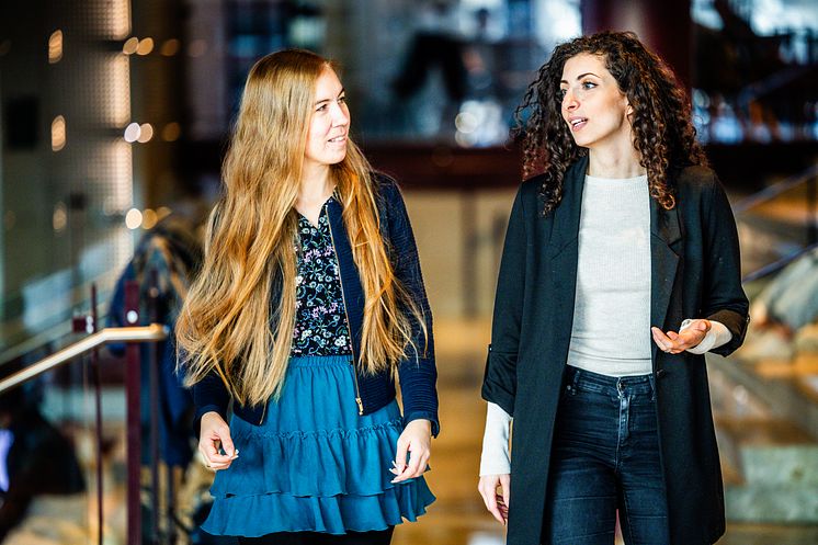 Nathalie Hallin och Hajdi Moche