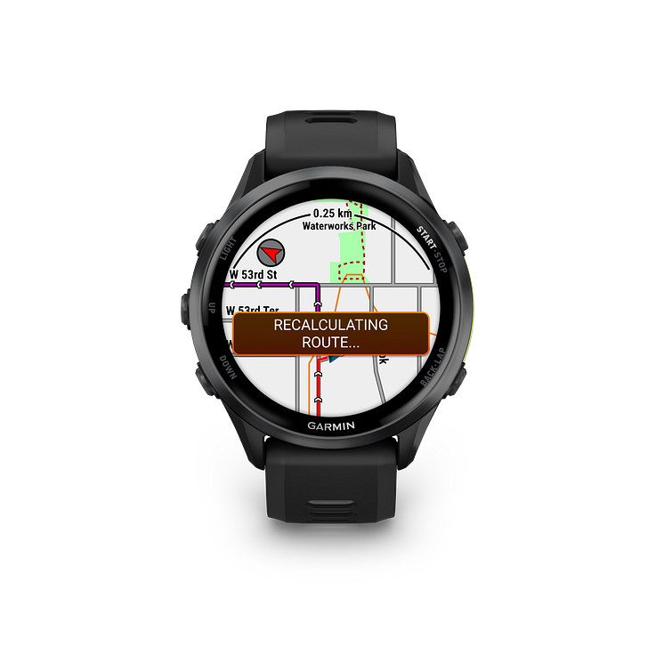 Forerunner970_CarbonGrayBlack_HR_Front_0007_FR970_recalculating_route_metric.png