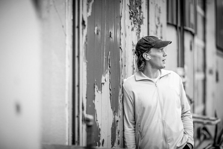 Skådespelarna i "Jukebox Gbg" på stan i Göteborg.