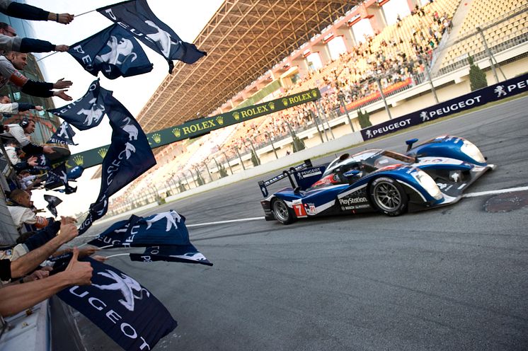 Peugeot 908 avslutar med dubbelseger i Kina och totalseger i Intercontinental Le Mans Cup