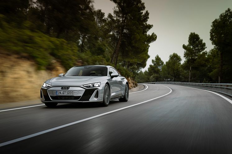 Audi S e-tron GT (Floretsølv metal)