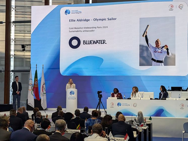 Ellie Aldridge speaking at ANOC.jpeg