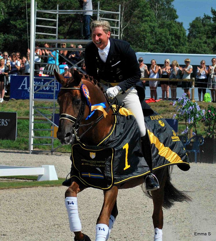 Patrik Kittel slog svenskt rekord vid Falsterbo Horse Show