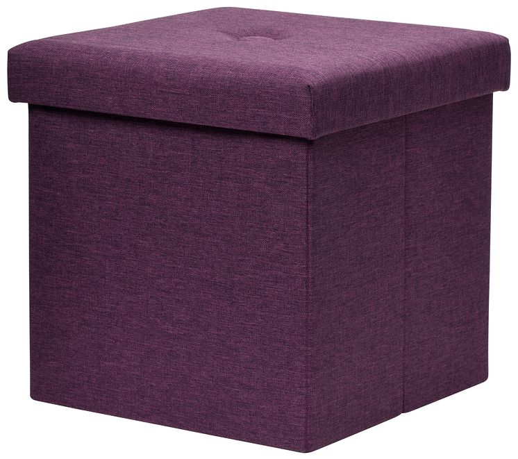 NYHET! Pouf with storage Penny 37,5x38 cm Purple Polyester 17,90  EUR.jpg