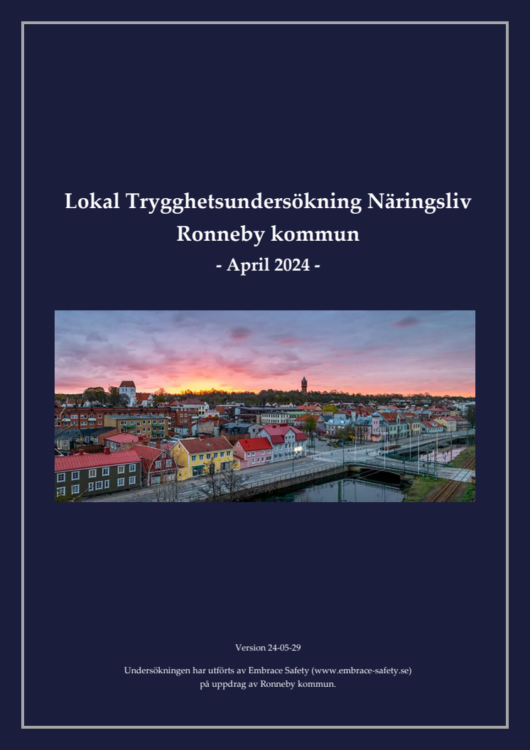 Sammanfattning av resultat Ronneby kommun Trygghet Näringsliv 2024.pdf