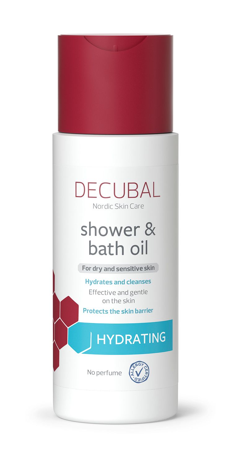 Decubal Hydrating Shower & Bath Oil 200ml