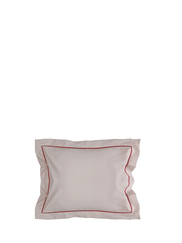 Sagaform AW24 - Carl pillow case beige/bordeaux