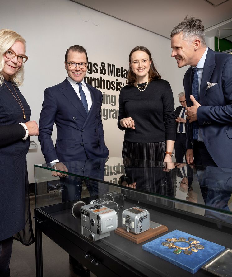 Prins Daniel på besök hos Hasselbladstiftelsen