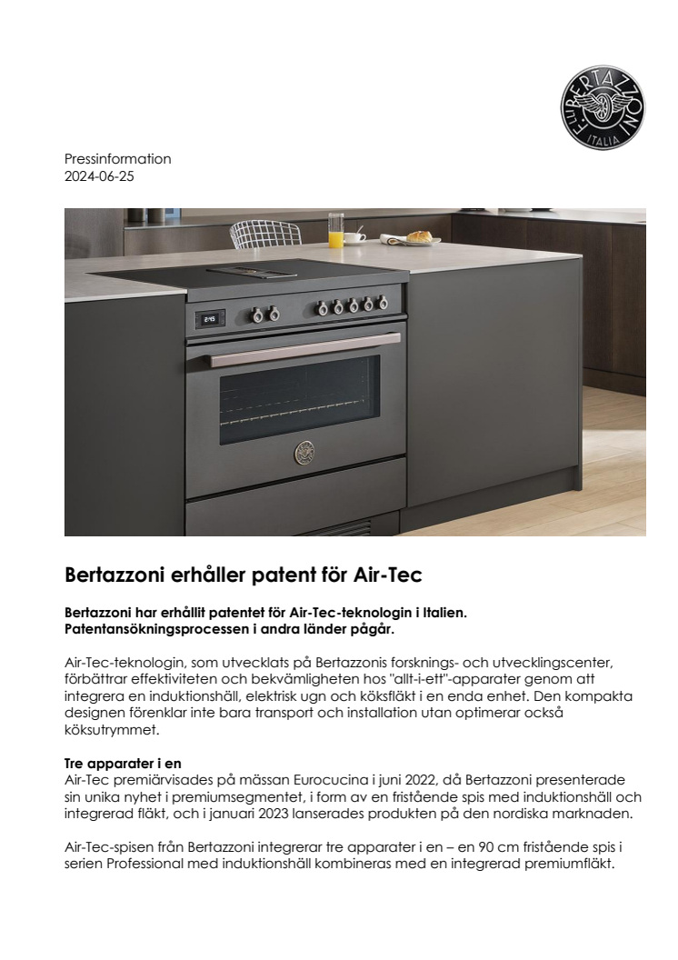 Bertazzoni erhåller patent för Air-Tec.pdf