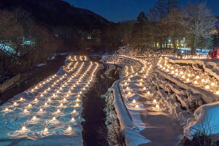 Yunishigawa Onsen Kamakura Snow Hut Festival